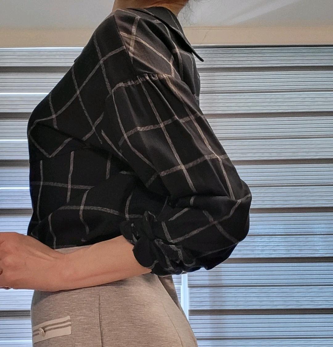 베네통 체크 셔츠 새상품 3