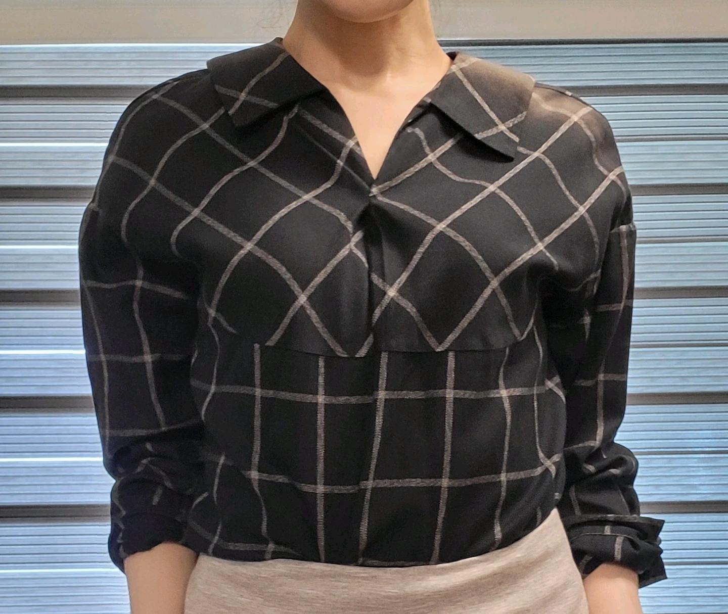 베네통 체크 셔츠 새상품 7