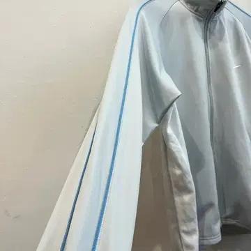 00s 나이키 재팬 스카이블루 파이핑 트랙탑 져지 우먼즈 5