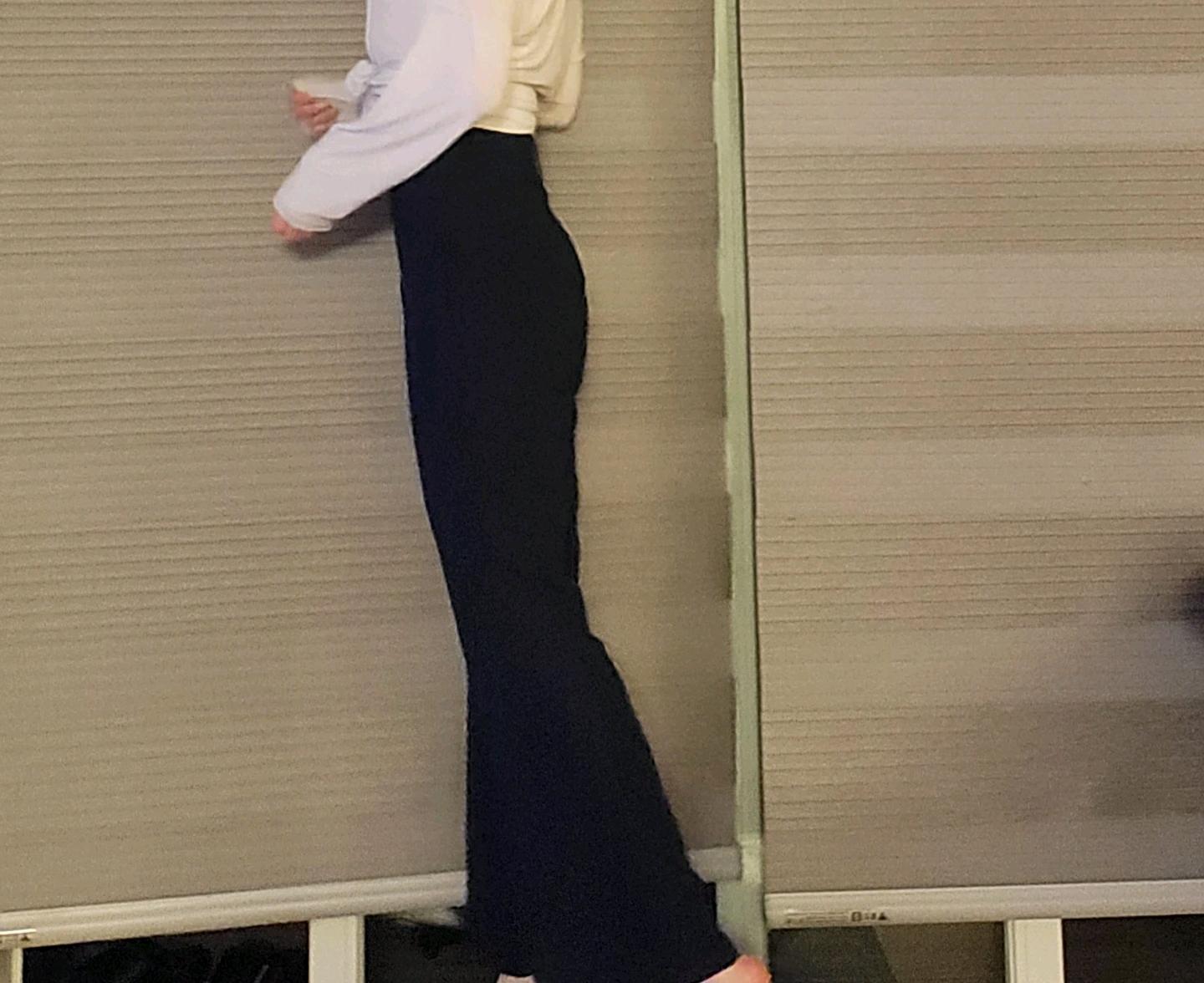 VICKY 여성 블랙 와이드 슬랙스 M 새상품 4