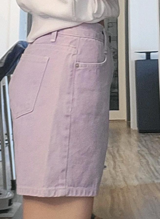 모핀 데님 라벤더 숏팬츠 M 4