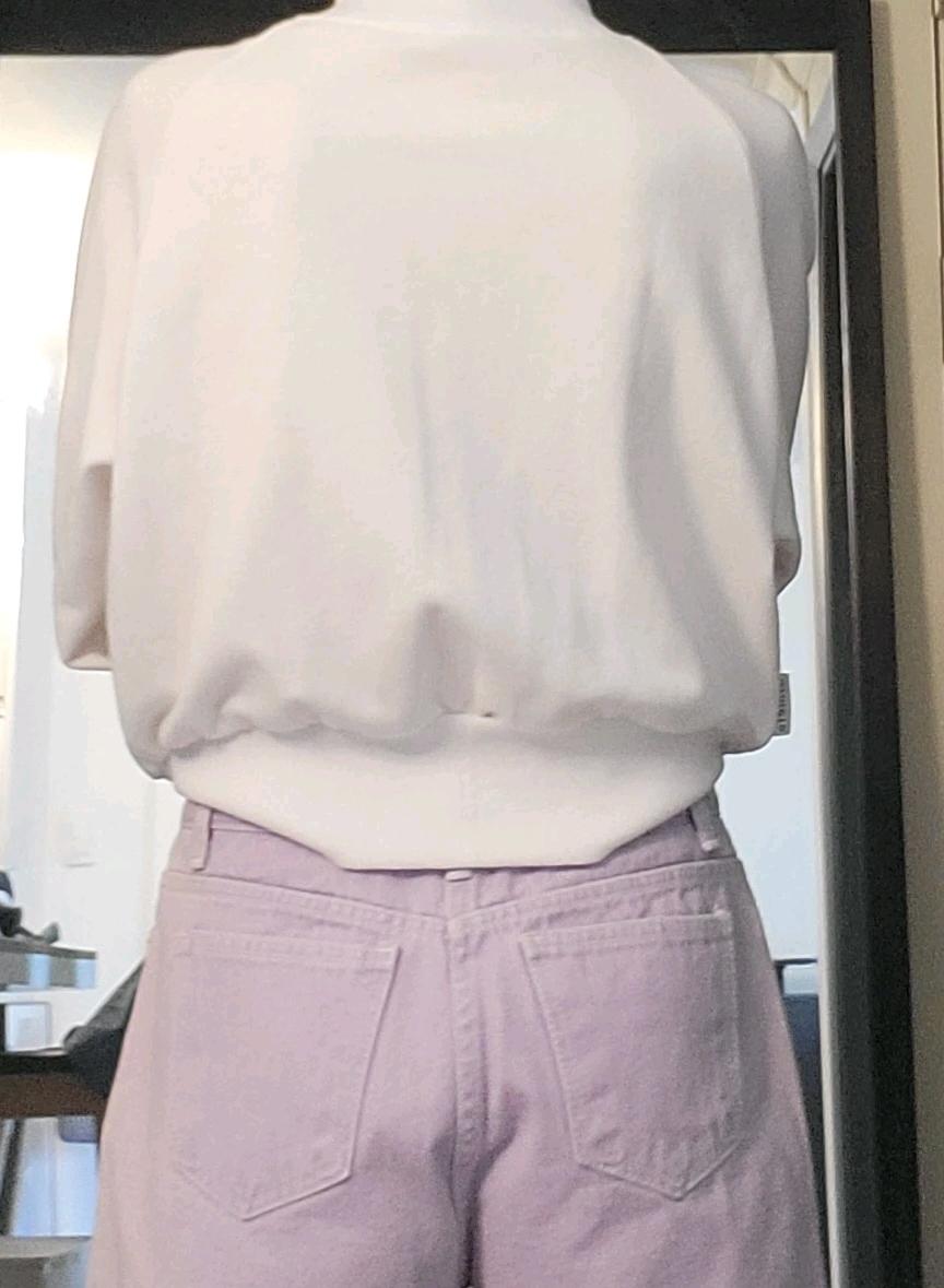 모핀 데님 라벤더 숏팬츠 M 3