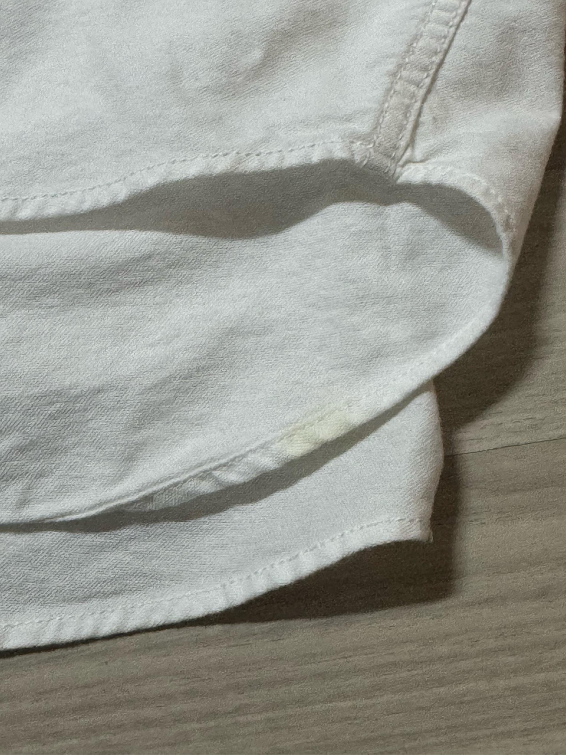 스파오 오버핏 곰돌이 자수 반팔 셔츠 화이트 6