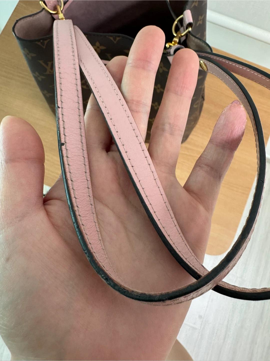 상태 A) 루이비통 네오노에 MM 핑크 숄더백 4