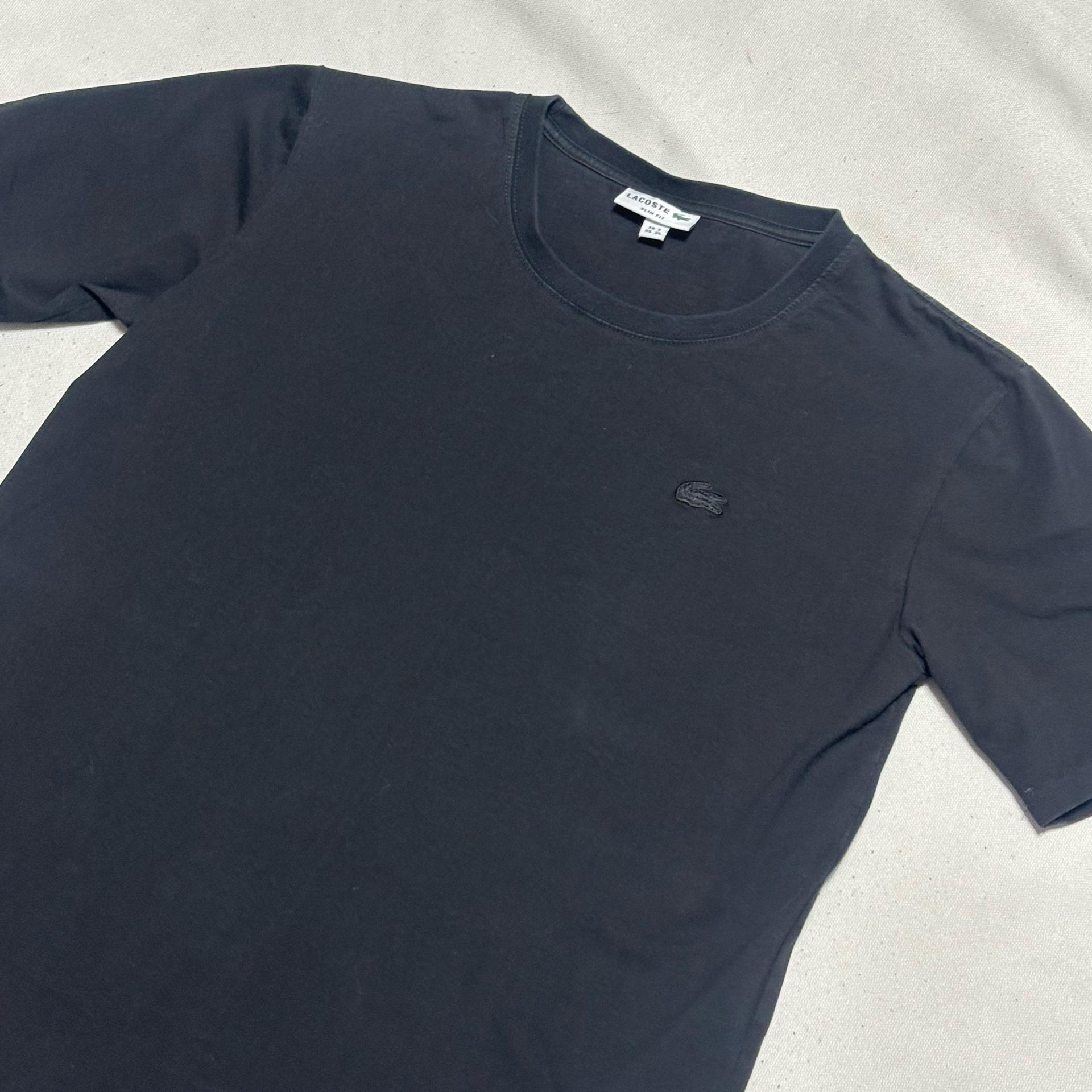 XL 라코스테 블랙 반팔티셔츠블랙 2
