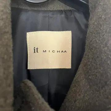 잇미샤 카키 코트 잇미샤코트 모직코트 더블코트 44 잇미샤44 8