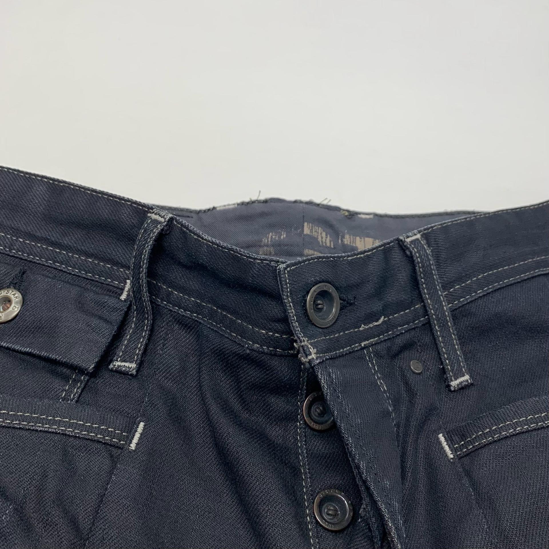 G-STAR RAW 지스타로우 잭 루즈 테이퍼드 코팅진 데님팬츠 (31) 9