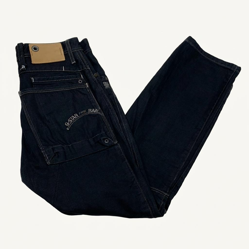 G-STAR RAW 지스타로우 잭 루즈 테이퍼드 코팅진 데님팬츠 (31) 1