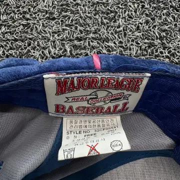 00s MLB 올드스쿨 뉴욕 메츠 벨벳 베이스볼 캡 3480 8