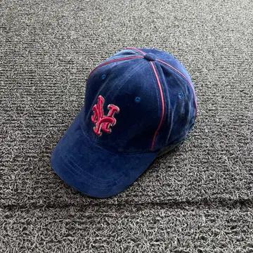 00s MLB 올드스쿨 뉴욕 메츠 벨벳 베이스볼 캡 3480 2