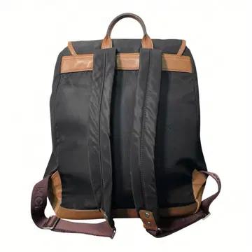 [FREE] MCM 빈티지 블랙 백팩 브라운 포인트 3