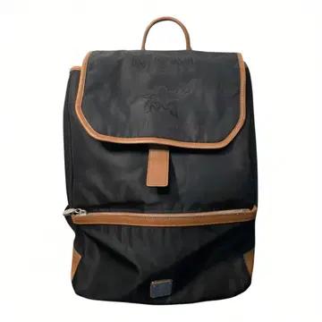 [FREE] MCM 빈티지 블랙 백팩 브라운 포인트 2