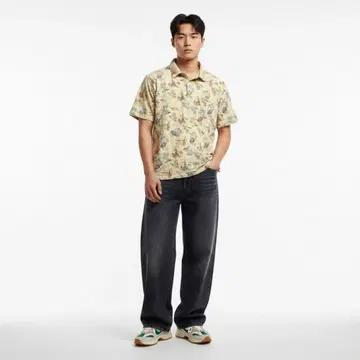 [XXL/105~110] 폴로 랄프로렌 반팔 카라티 옐로우 패턴 4