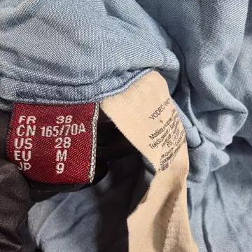 [M/55~66] 꼼뜨와데꼬또니에 데님 셔츠 블루 6