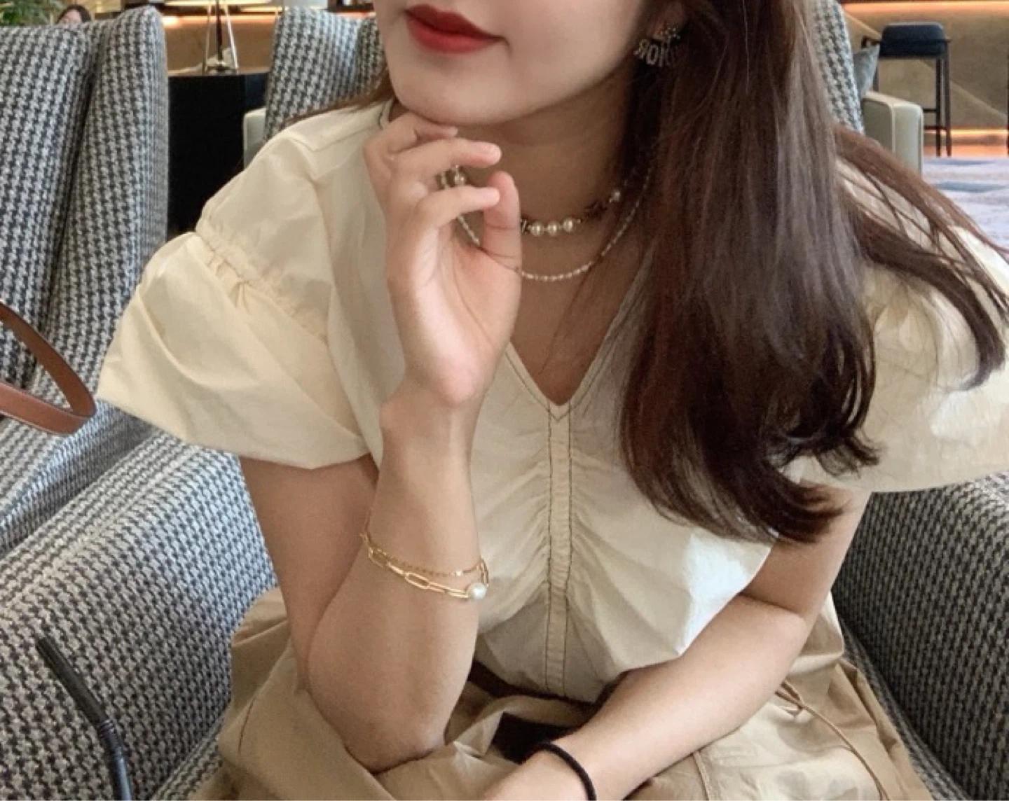 (한섬)  오브제 76 여름 블라우스 5