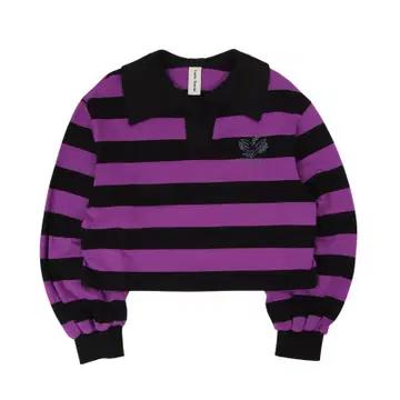 Lucky marche 22fw 스트라이프 스웻셔츠 2