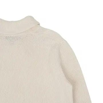 폴로 랄프로렌 아이보리 숄카라 골지 니트 7