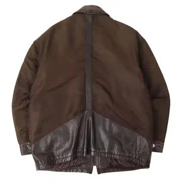 90s modus vivendi 빈티지 카우레더 자켓 3