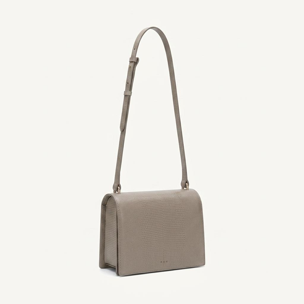 정가33만/로서울 Caddy small shoulder bag Beige Lizard 1