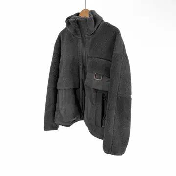 [5% 할인] [48] 우영미 남성 21fw 부클 하이넥 후리스 점퍼 자켓 그레이 2