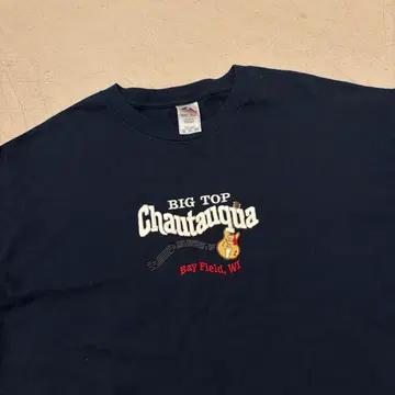 빈티지 빅탑 Chautauqua 긴팔 티셔츠 네이비 3