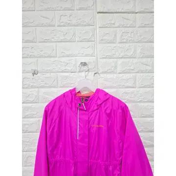 L 콜롬비아 핑크 바람막이 C642 6