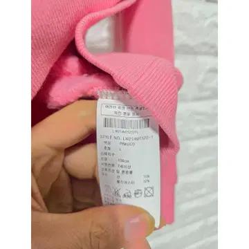 7Y 라이프워크 핑크색 맨투맨 C658 4