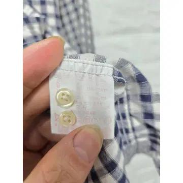 S 라코스테 체크 셔츠 C686 4