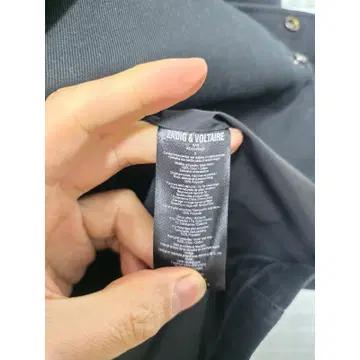 M 쟈딕앤볼테르 블랙 봄버 야상 자켓 C714 4