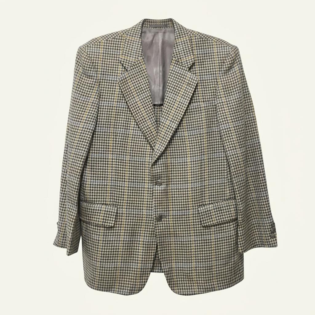XL 닥스 DAKS 체크 블레이저 C743 1