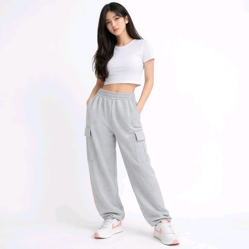 탑텐 그레이 트레이닝 팬츠 2