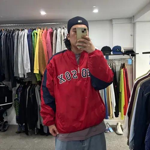 마제스틱 보스턴 레드삭스 웜업 11