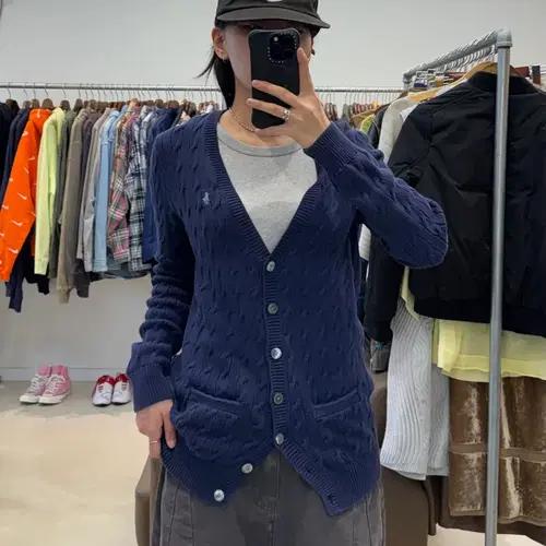 폴로 랄프로렌 우먼스 케이블 가디건 8
