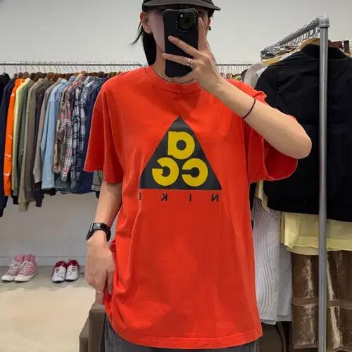 나이키 acg 자이언트 로고 오렌지 8