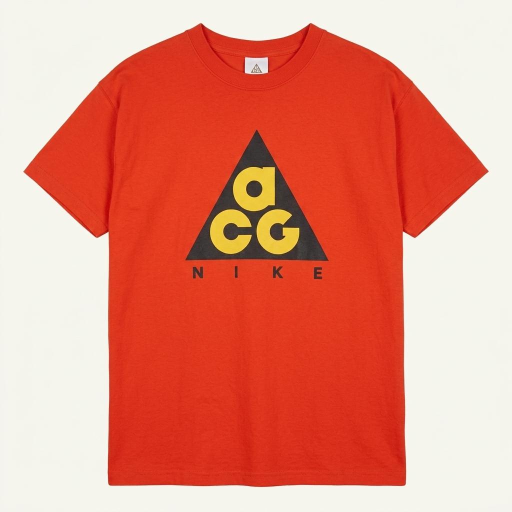 나이키 acg 자이언트 로고 오렌지 1