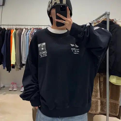 오프화이트 모나리자 맨투맨 7