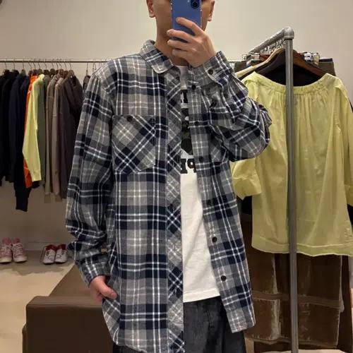 할리 데이비슨 체크 플란넬 셔츠 9