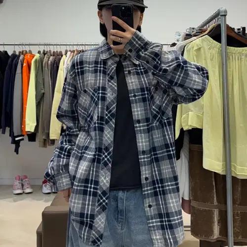 할리 데이비슨 체크 플란넬 셔츠 6