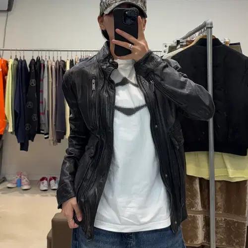 질스튜어트 뉴욕 브러쉬드 레더 자켓 6
