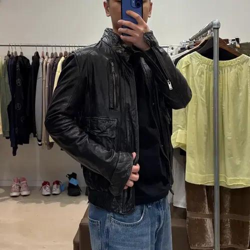 질스튜어트 뉴욕 브러쉬드 레더 자켓 11