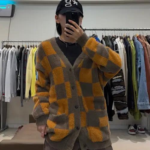 반스 체커보드 가디건 7
