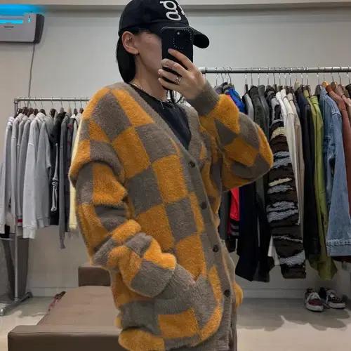 반스 체커보드 가디건 9