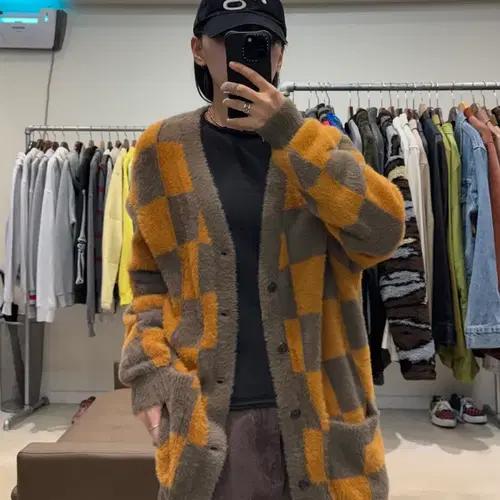 반스 체커보드 가디건 8