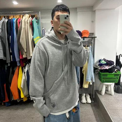 (S) 새상품 오프화이트 이즈 브리지 밴드 니트 후드 10