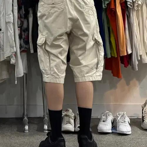 스톤아일랜드 와펜 카고 하프팬츠 8
