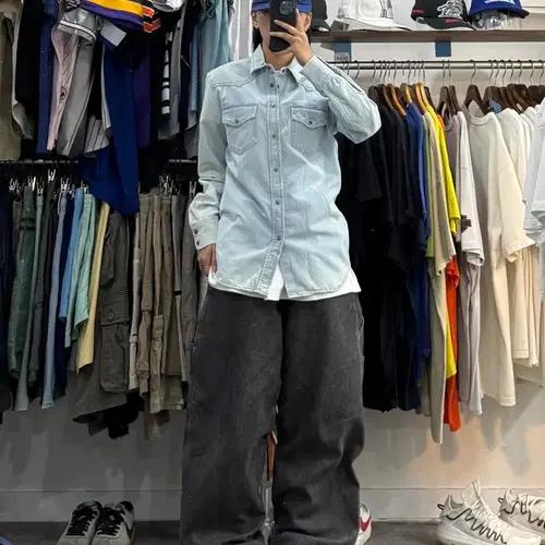 00s 디젤 투포켓 데님셔츠 5