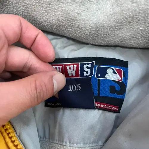 WWS 오클랜드 에슬레틱스 패딩 10