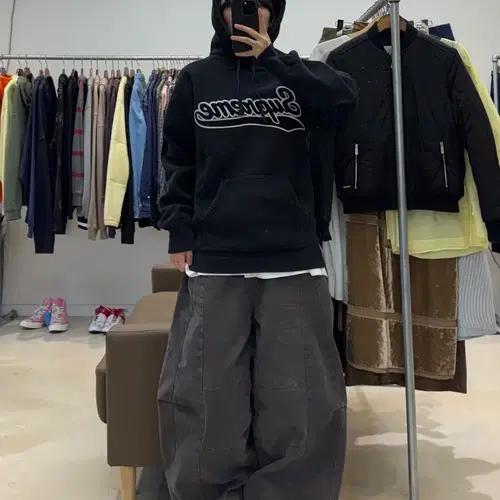 슈프림 x MCMXCIV 러플 스크립트 후드티 9