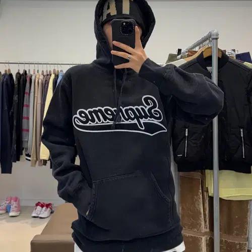 슈프림 x MCMXCIV 러플 스크립트 후드티 7