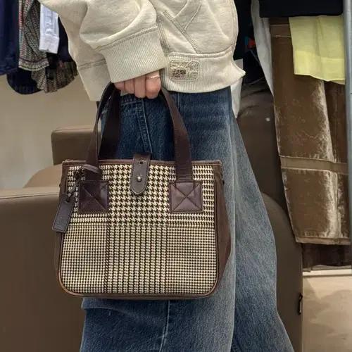 폴로 랄프로렌 하운드투스 스웨이드 사이드 토트백 9